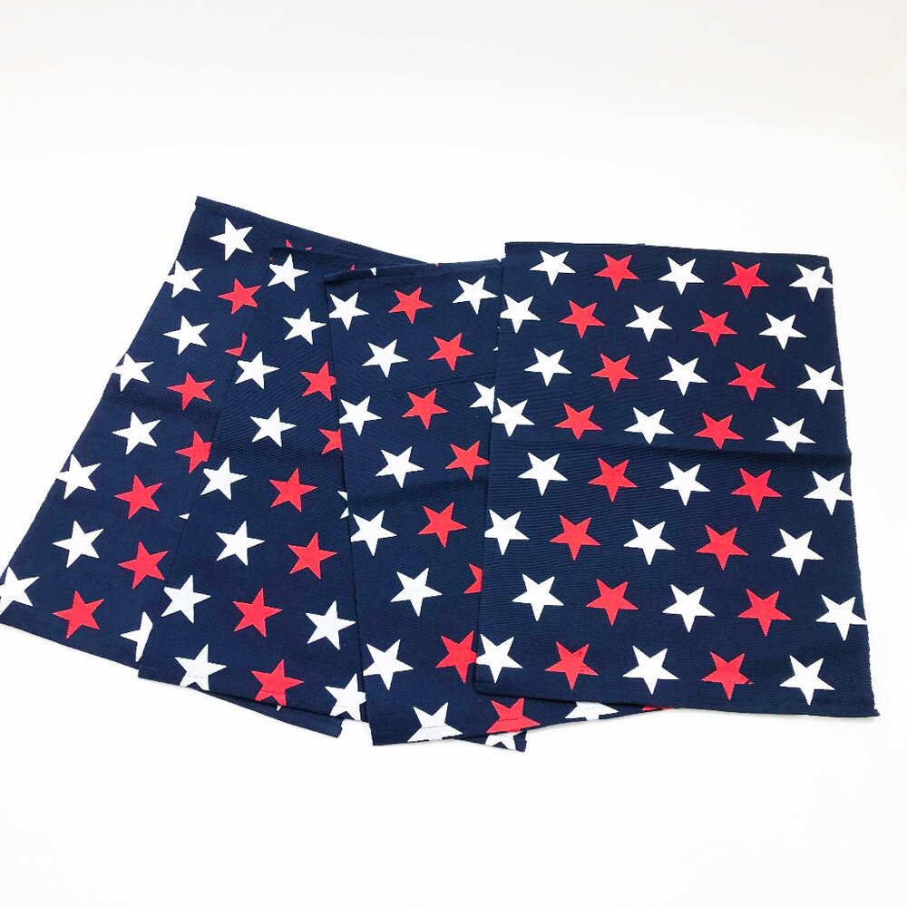 NWT Liberty Stars Place Mats placemats  set of 4